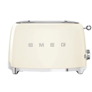 SMEG 50's Retro TSF01CRUK 2-Slice Toaster - Cream, Green