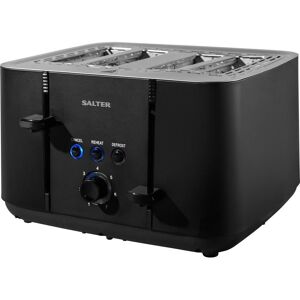 SALTER Kuro EK5565MBLK 4-Slice Toaster - Black