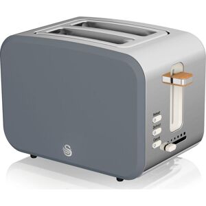 SWAN Nordic ST14610GRYN 2-Slice Toaster - Grey