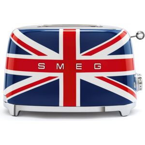 SMEG 50's Retro TSF01UJUK 2-Slice Toaster - Union Jack, Green