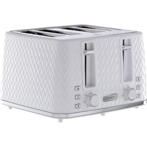 DAEWOO Argyle Collection SDA1864 4-Slice Toaster - White