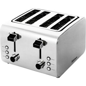 IGENIX IG3204 4-Slice Toaster - Stainless Steel, Stainless Steel