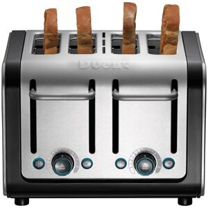 DUALIT Architect 46505 4-Slice Toaster - Black & Stainless Steel, Stainless Steel