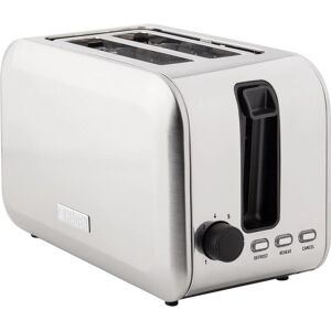 HADEN Stoke 196859 2-Slice Toaster - Brushed Steel, Brushed Steel