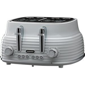 DAEWOO Sienna SDA2483GE 4-Slice Toaster - Grey