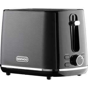 DAEWOO Stirling SDA2627GE 2-Slice Toaster - Black, Black