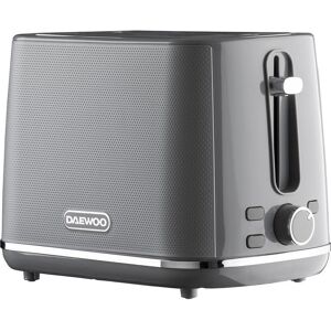 DAEWOO Stirling SDA2628GE 2-Slice Toaster - Grey, Silver/Grey