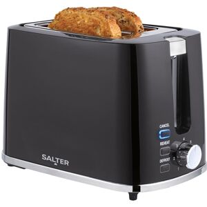 SALTER Deco EK5832BLK 2-Slice Toaster - Black, Black