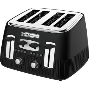 TEFAL Avanti Classic TT780N40 4-Slice Toaster - Matte Black, Black