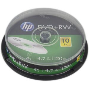 HP 4x Speed DVD Blank DVDs - Pack of 10