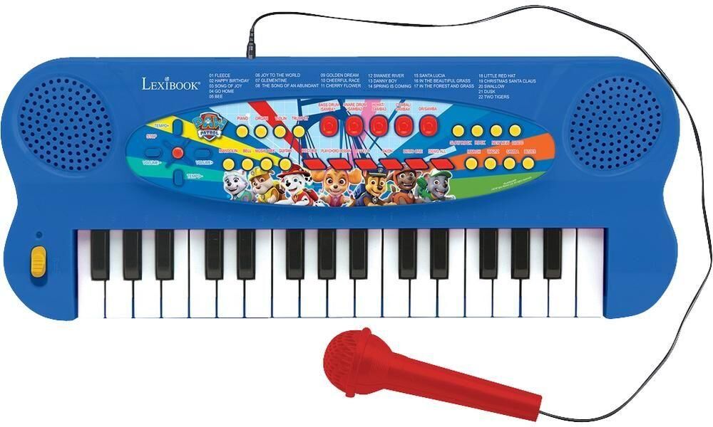 LEXIBOOK K703PA Electronic Keyboard - Paw Patrol, Blue