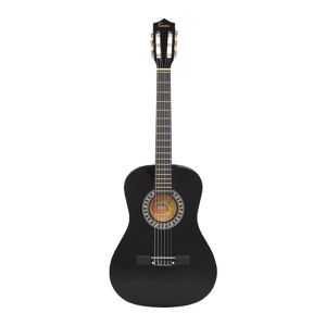 ENCORE ENC34BKOFT Acoustic Guitar Bundle - Black, Black