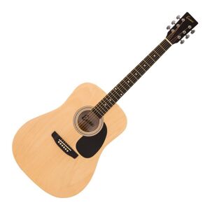 ENCORE EW100N Acoustic Guitar - Natural, Brown
