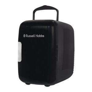 RUSSELL HOBBS Retro RH4CLR1001B Mini Cooler - Black, Black