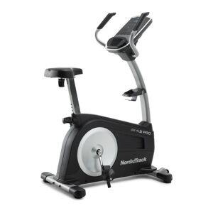 NORDICTRACK GX 4.5 PRO Smart Bluetooth Exercise Bike - Black & Silver, Silver/Grey,Black