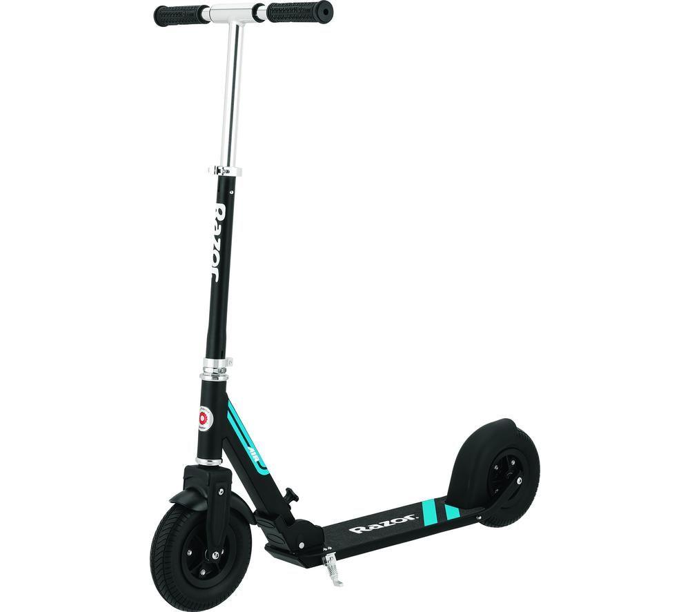 RAZOR A5 Air Folding Kids' Kick Scooter - Black & Blue, Black,Blue