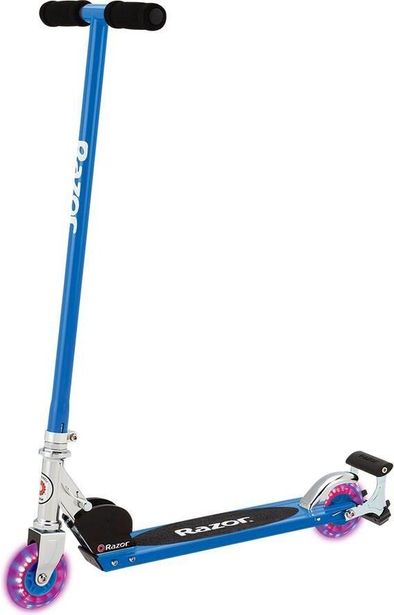 RAZOR S Spark Sport Folding Kids' Kick Scooter - Blue, Blue