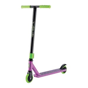 Xootz Toxic Kids' Stunt Scooter - Purple & Green, Green,Purple,Black