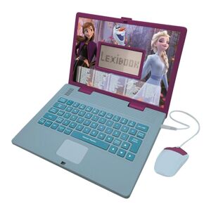 LEXIBOOK Bilingual French & English Educational Laptop - Disney Frozen II