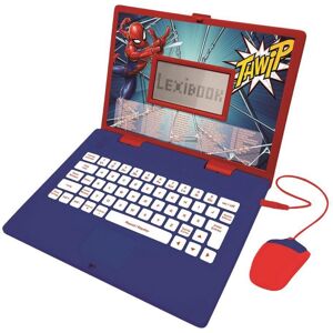 LEXIBOOK Bilingual French & English Educational Laptop - Spiderman