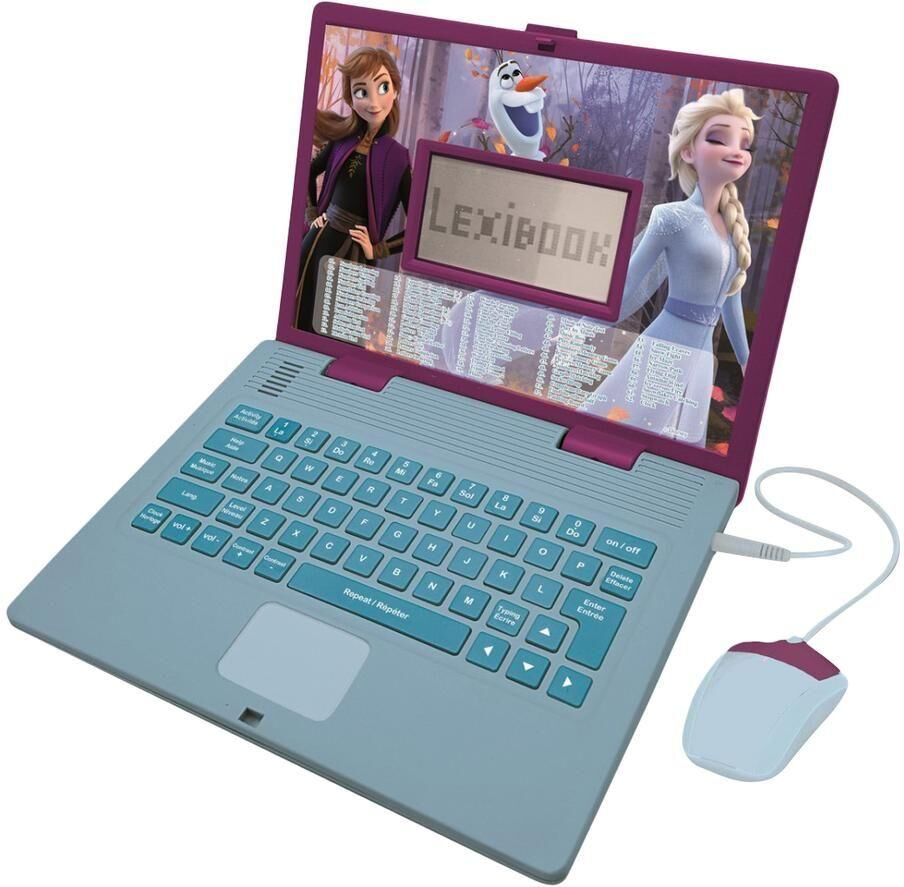 LEXIBOOK Bilingual French & English Educational Laptop - Disney Frozen II