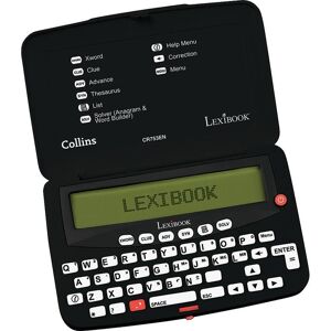 LEXIBOOK Collins Crossword Solver, Black