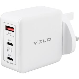 VELD Super-Fast VHG65JW 3-port USB Wall Charger