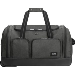 SOLO NEW YORK Downtown Collection Leroy Duffel Bag - Grey, Silver/Grey