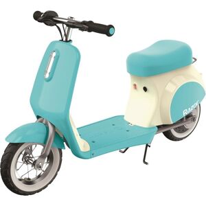 RAZOR Pocket Mod Petite Electric Ride-On Scooter - Blue & White, Blue,White