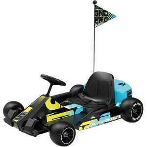 RAZOR Ground Force Elite Electric Go-Kart, Green,Black,Blue