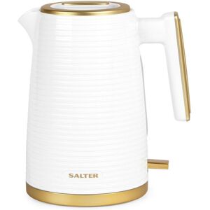 SALTER Palermo EK5031WHT Jug Kettle - White & Gold