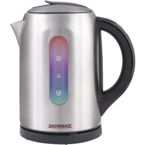 GASTROBACK Colour Vision Pro 42427 Jug Kettle - Black & Silver