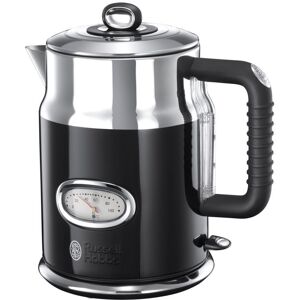 RUSSELL HOBBS Retro 21671 Jug Kettle - Black, Black