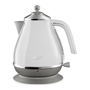 DELONGHI Icona Capitals KBOC3001.W Jug Kettle - White, White