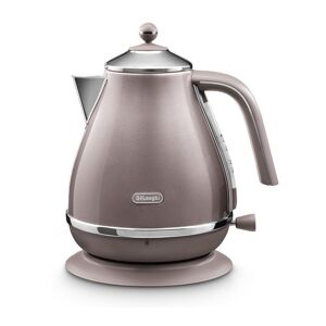 DELONGHI Icona Metallics KBOT3001.PK Jug Kettle - Violet, White