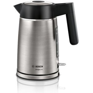 BOSCH DesignLine TWK5P480GB Jug Kettle - Black & Silver, Black,Silver/Grey