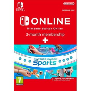 NINTENDO SWITCH Sports & Online 3 Month Membership Bundle  Download