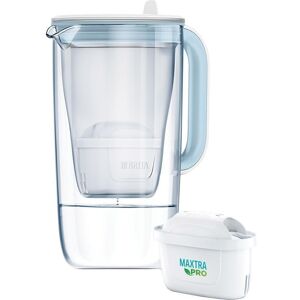 BRITA Glass Water Filter Jug - Blue