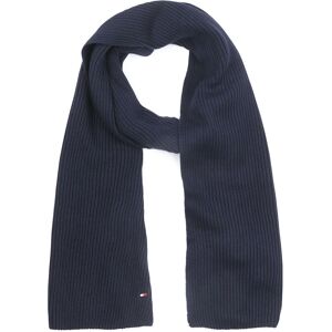 Tommy Hilfiger Rib Scarf Navy Blue Dark Blue- male Tommy Hilfiger Rib Scarf Navy Blue Dark Blue- male