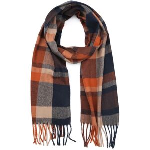 Barts Ketill Scarf Blue Multicolour Brown- male Barts Ketill Scarf Blue Multicolour Brown- male
