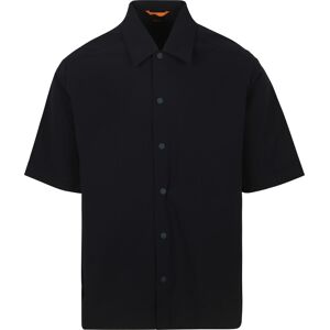 BOSS Lapoully Short Sleeve Shirt Navy Blue Dark Blue size L- male BOSS Lapoully Short Sleeve Shirt Navy Blue Dark Blue size L- male