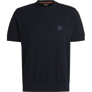 BOSS Knitted T-shirt Kanache Navy Blue Dark Blue size XXL- male BOSS Knitted T-shirt Kanache Navy Blue Dark Blue size XXL- male