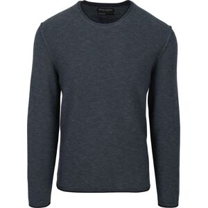 Marc O'Polo Pullover Crewneck Cotton/Linen Dark Dark Blue Blue size L- male Marc O'Polo Pullover Crewneck Cotton/Linen Dark Dark Blue Blue size L- male