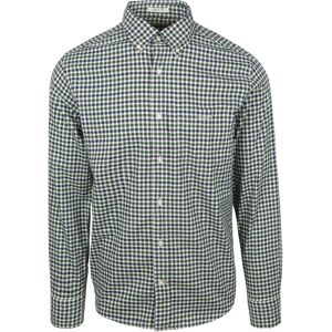 Gant Casual Shirt Twill Plaid Blue Green size M- male Gant Casual Shirt Twill Plaid Blue Green size M- male