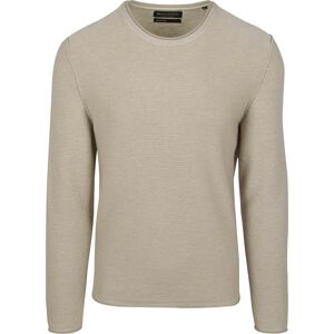 Marc O'Polo Pullover Crewneck Cotton/Linen Gray Silk Beige Off-White size L- male Marc O'Polo Pullover Crewneck Cotton/Linen Gray Silk Beige Off-White size L- male