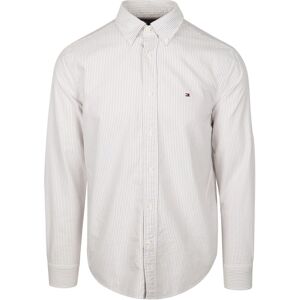 Tommy Hilfiger Oxford Shirt Stripes Beige size L- male Tommy Hilfiger Oxford Shirt Stripes Beige size L- male