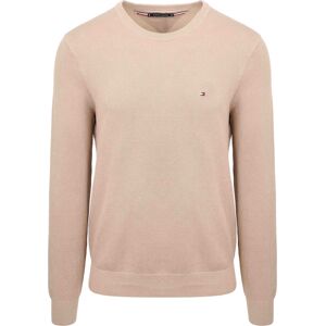 Tommy Hilfiger Structure Pullover Beige size XXL- male Tommy Hilfiger Structure Pullover Beige size XXL- male
