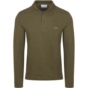 Lacoste Longsleeve Polo Shirt Olive Green size XXL- male Lacoste Longsleeve Polo Shirt Olive Green size XXL- male