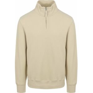 Gant Half Zip Pullover Ecru Beige Off-White size 3XL- male Gant Half Zip Pullover Ecru Beige Off-White size 3XL- male