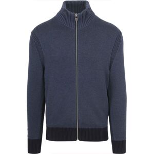 Tommy Hilfiger Cardigan Mouliné Navy Blue Dark Blue size XXL- male Tommy Hilfiger Cardigan Mouliné Navy Blue Dark Blue size XXL- male